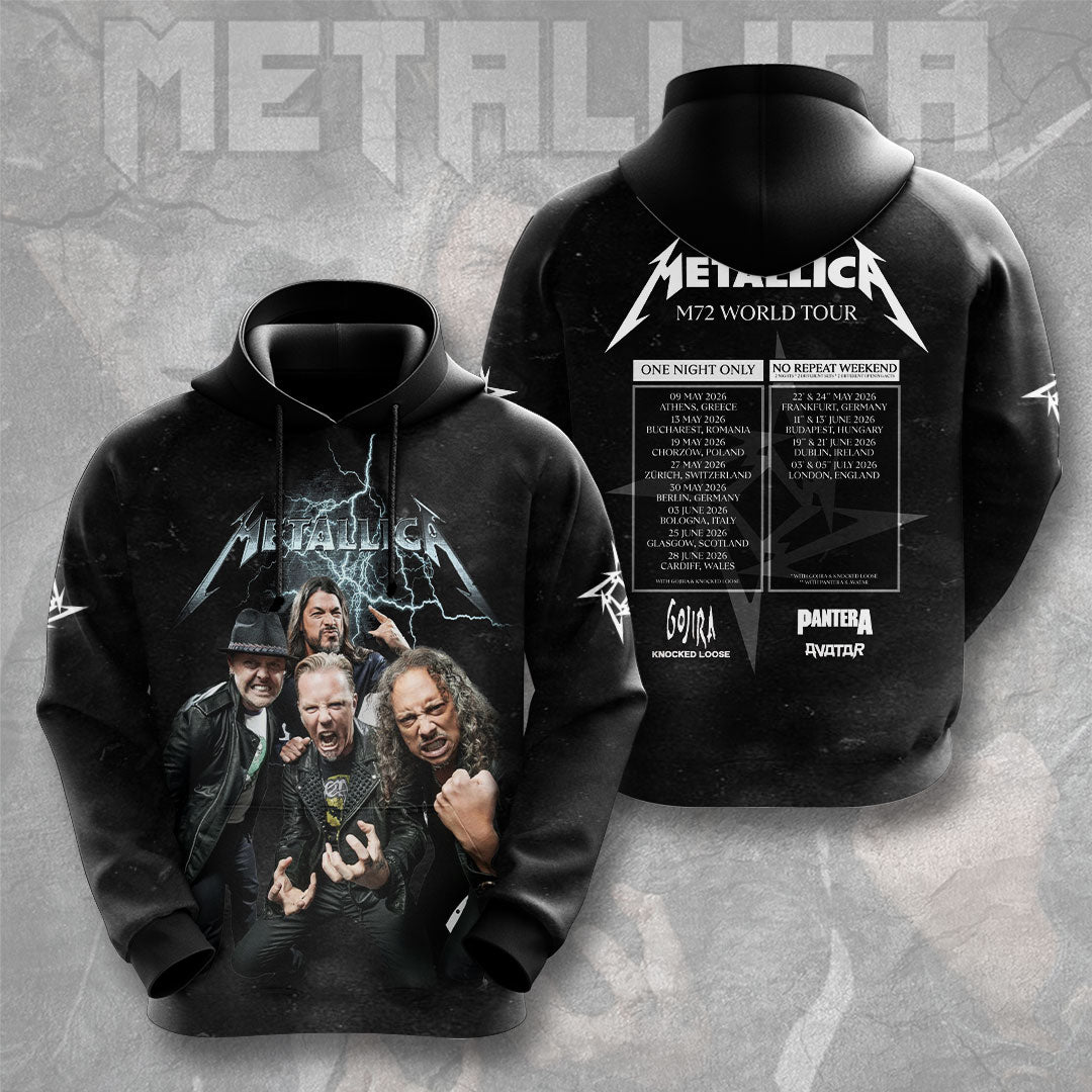 Metallica 2026 3D Apparel – NGHIAVT5521