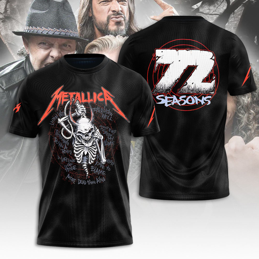 Metallica 2026 3D Apparel – NGHIAVT5525