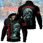 Iron Maiden Thick Knit Fleece Jacket – NGHIAVT5982