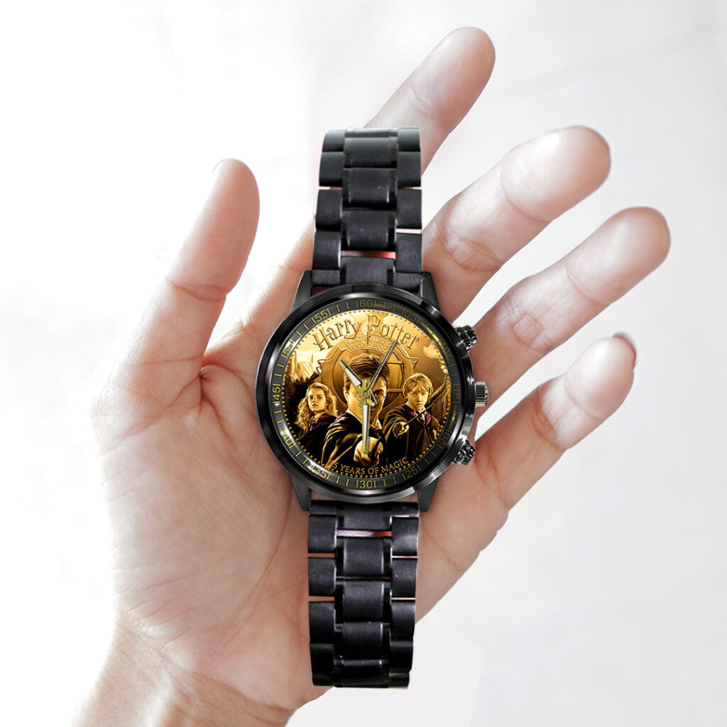 Harry Potter 25th Anniversary 2026 Black Stainless Steel Watch - NGHIAVT6039