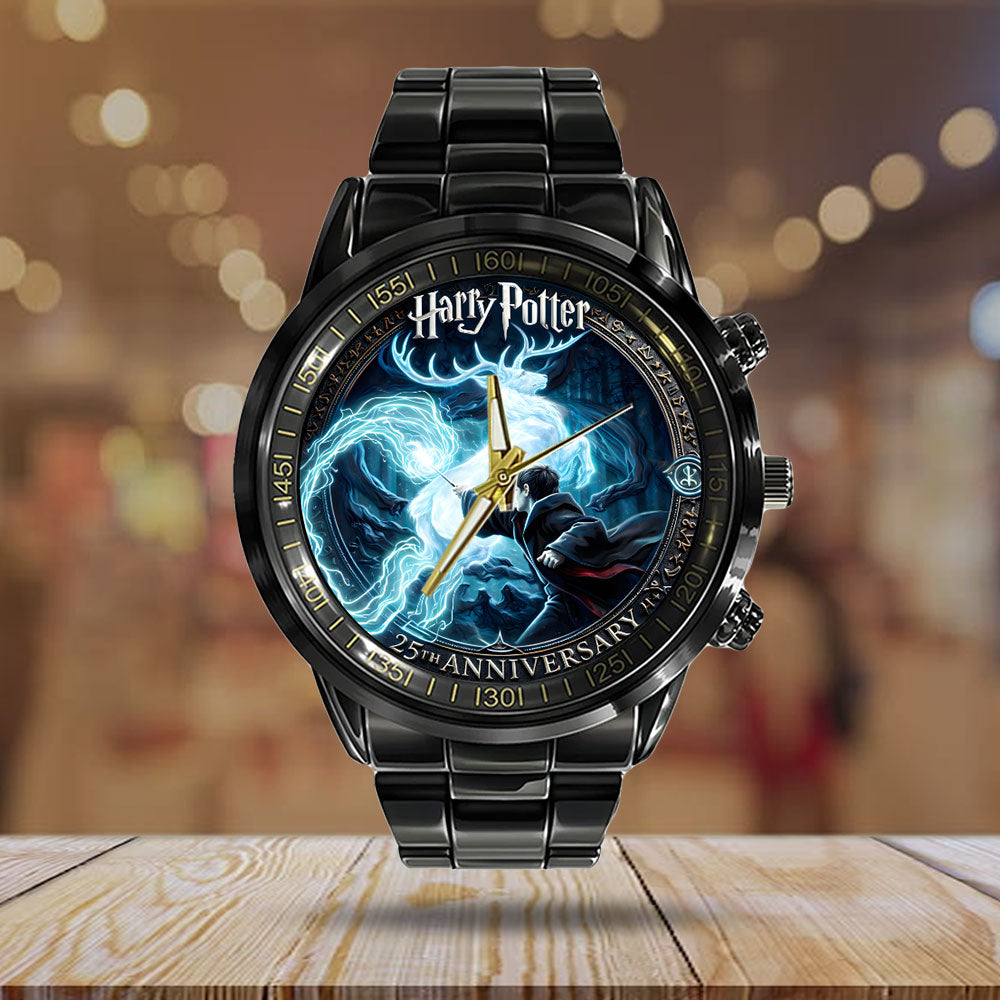 Harry Potter Black Stainless Steel Watch - NGHIAVT6067
