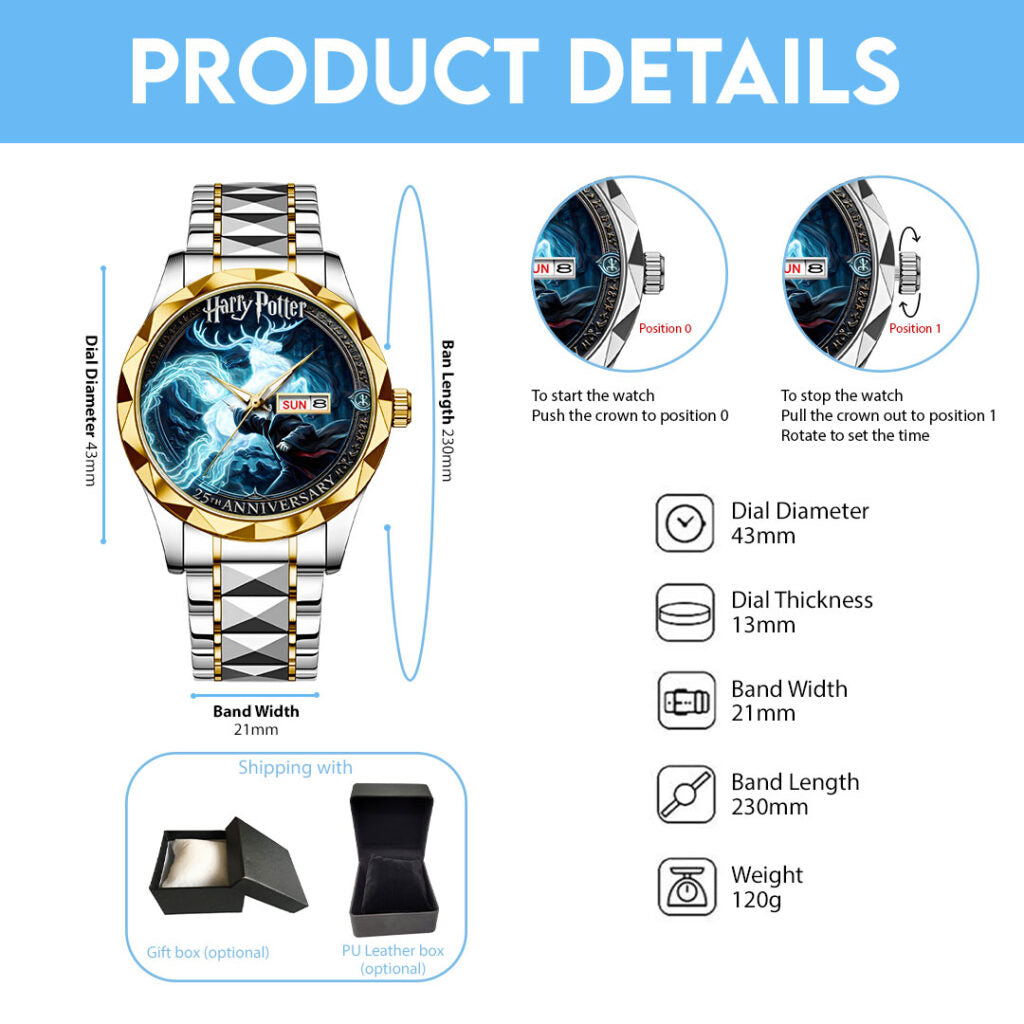 Harry Potter Alloy Luxury Quartz Watch - NGHIAVT6068