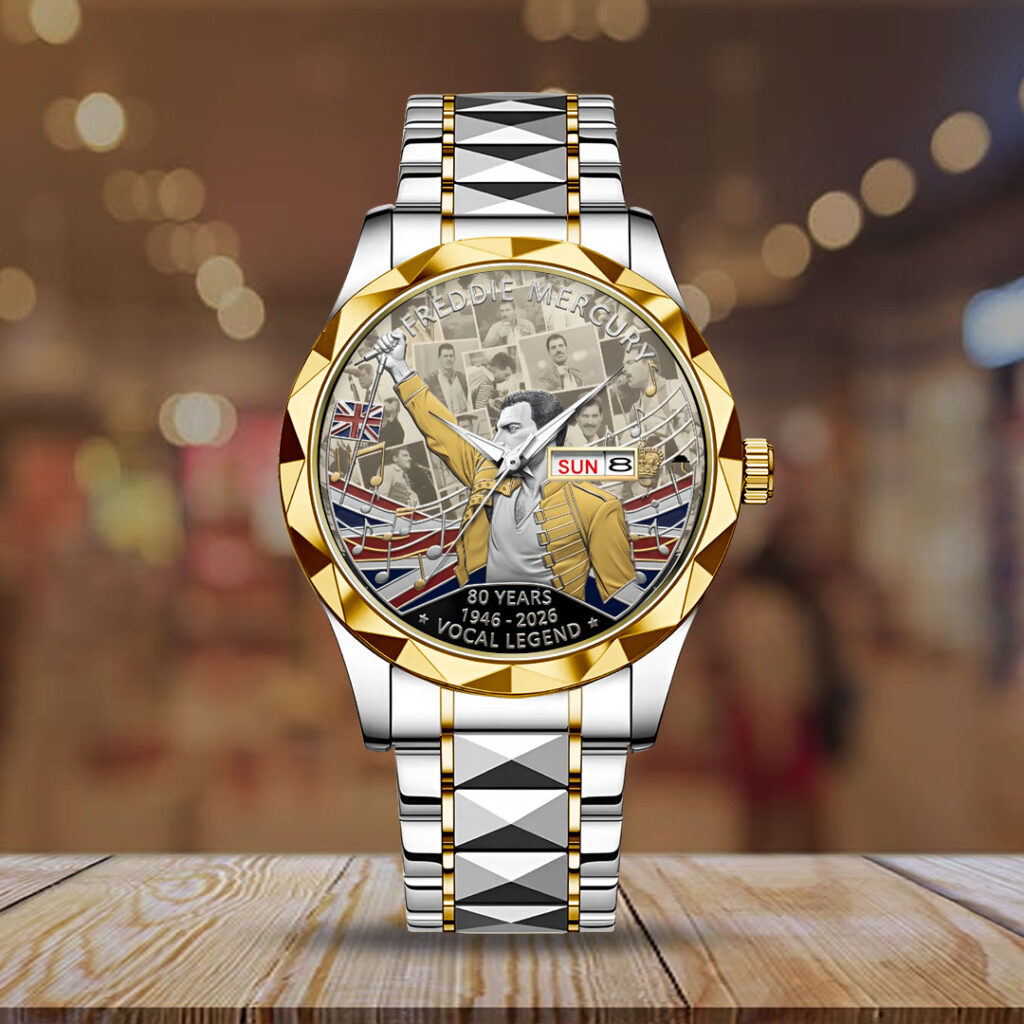Freddie Mercury Alloy Luxury Quartz Watch - NGHIAVT6112