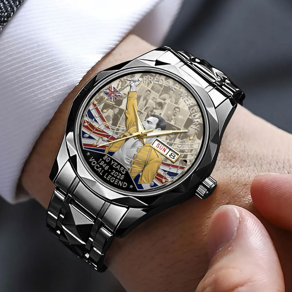 Freddie Mercury Alloy Luxury Quartz Watch - NGHIAVT6112