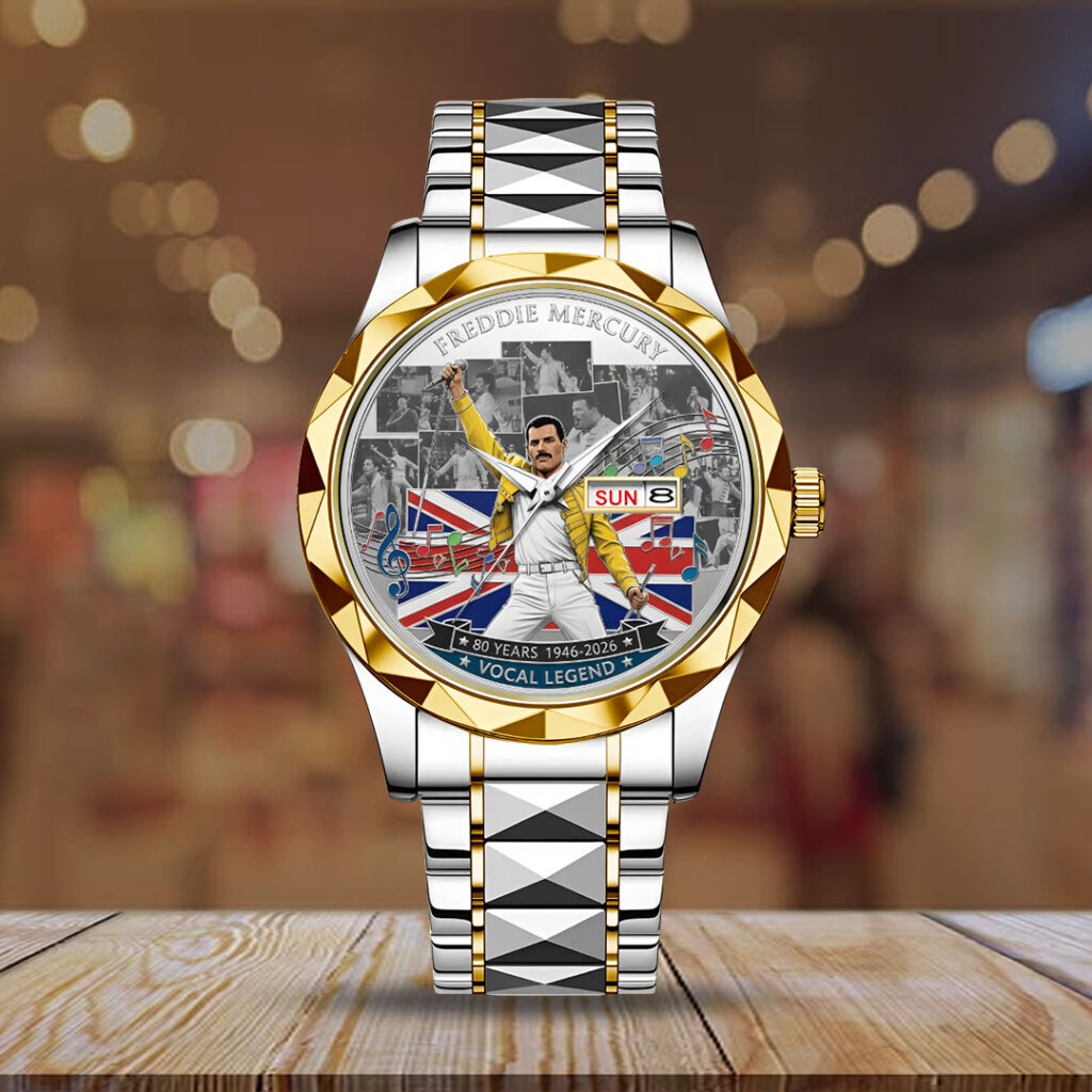 Freddie Mercury Alloy Luxury Quartz Watch - NGHIAVT6113