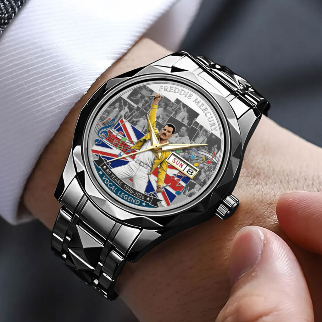 Freddie Mercury Alloy Luxury Quartz Watch - NGHIAVT6113