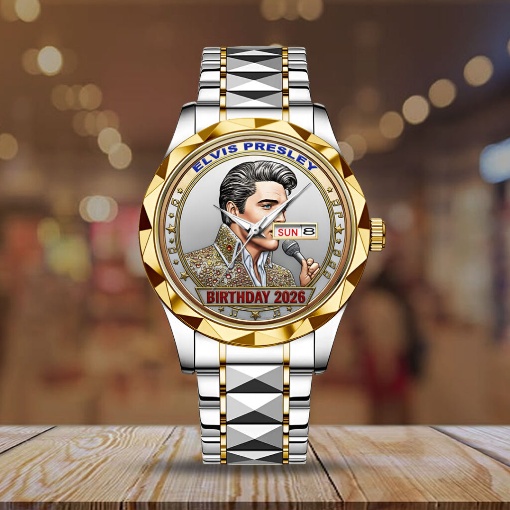 Elvis Presley Alloy Luxury Quartz Watch - NGHIAVT6115
