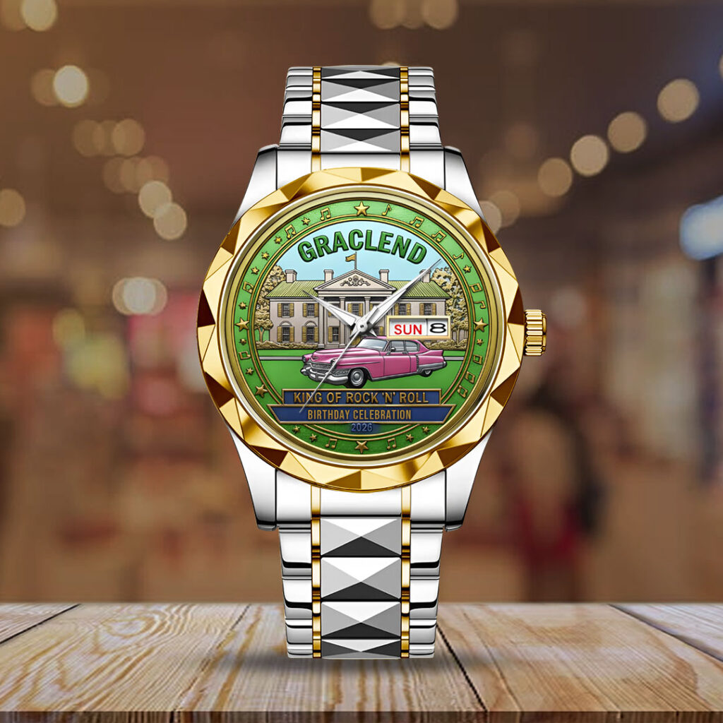 Elvis Presley Alloy Luxury Quartz Watch - NGHIAVT6116