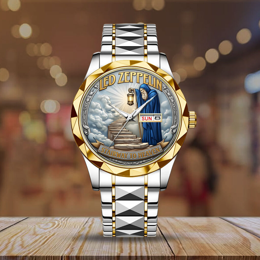 Led Zeppelin Alloy Luxury Quartz Watch - NGHIAVT6149