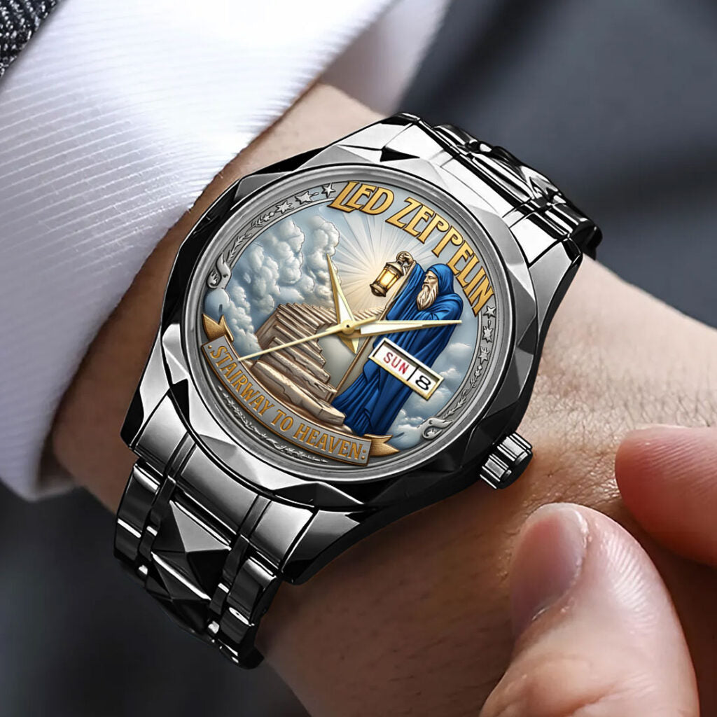 Led Zeppelin Alloy Luxury Quartz Watch - NGHIAVT6149