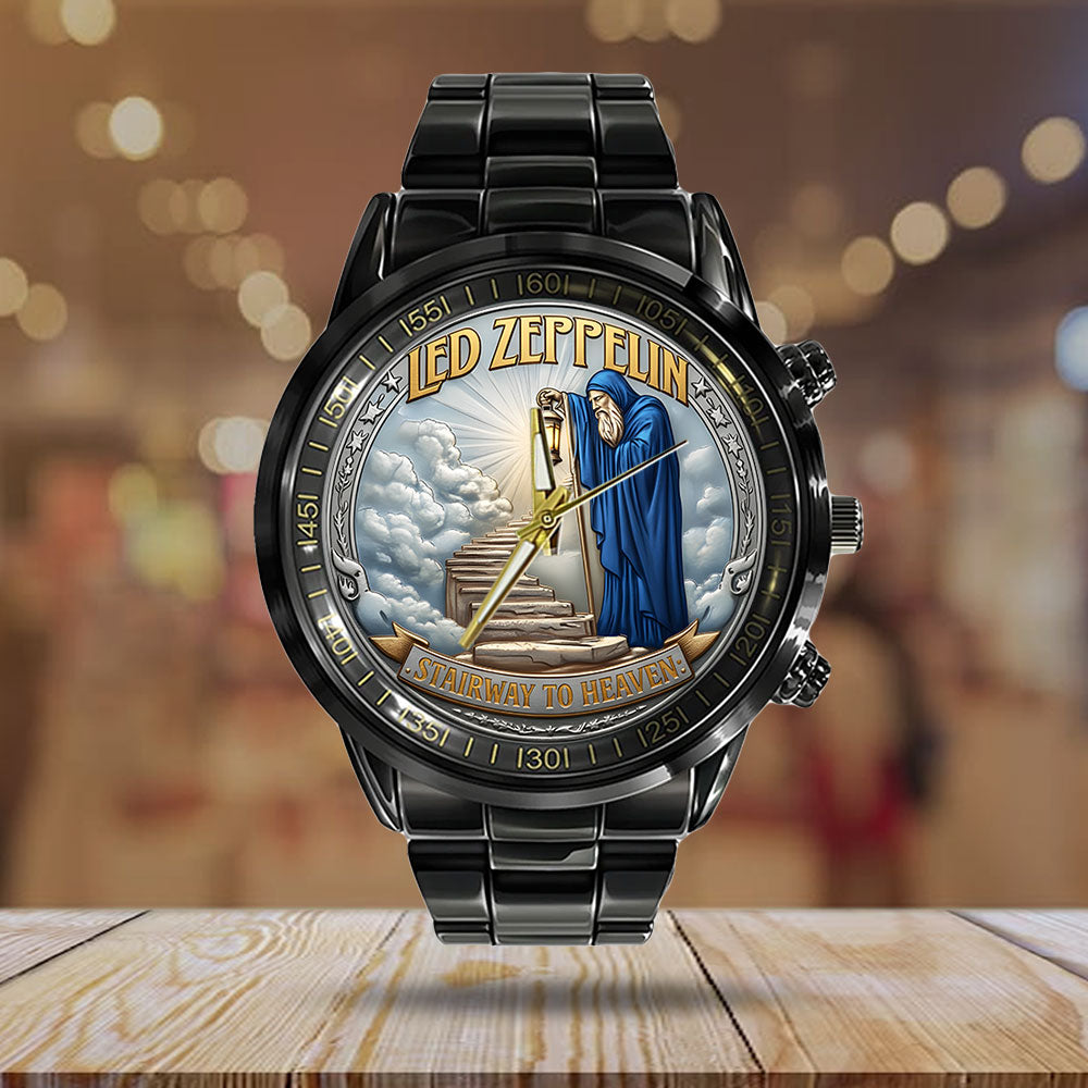 Led Zeppelin Black Stainless Steel Watch - NGHIAVT6150
