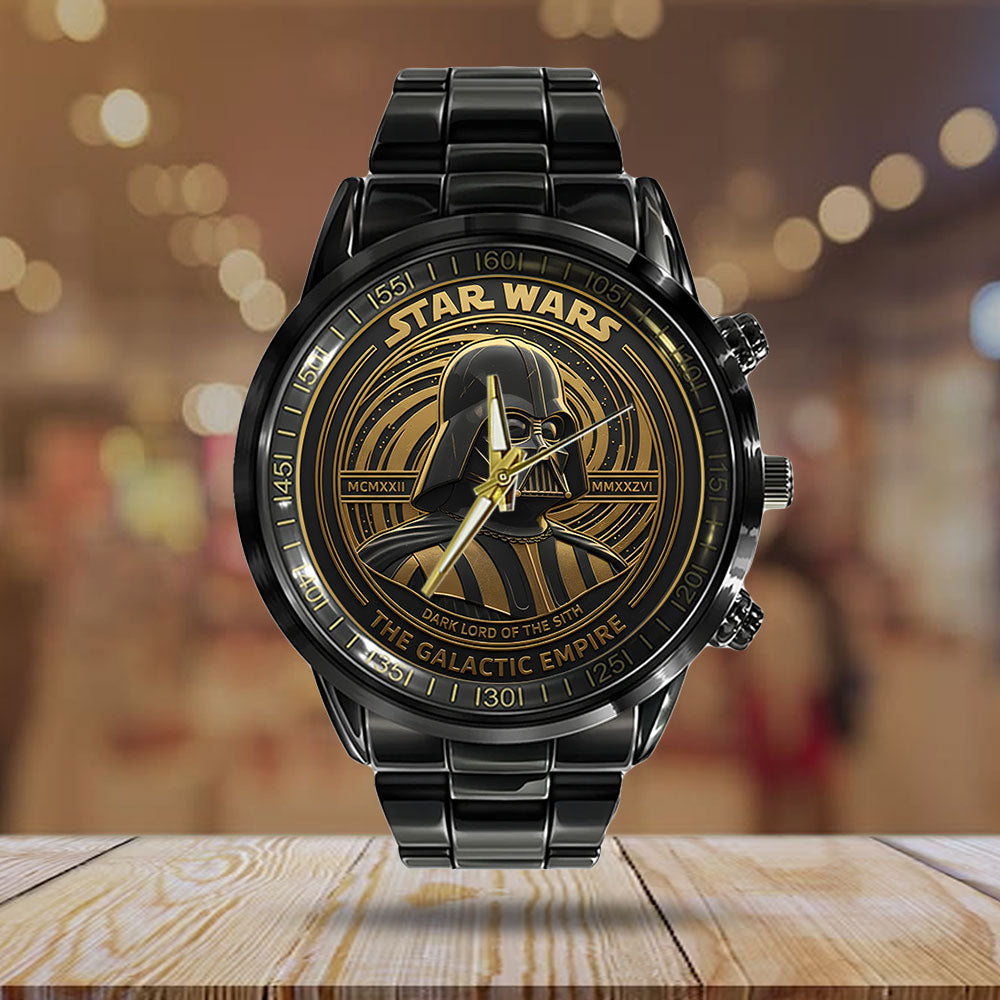 Star Wars Black Stainless Steel Watch - NGHIAVT6154