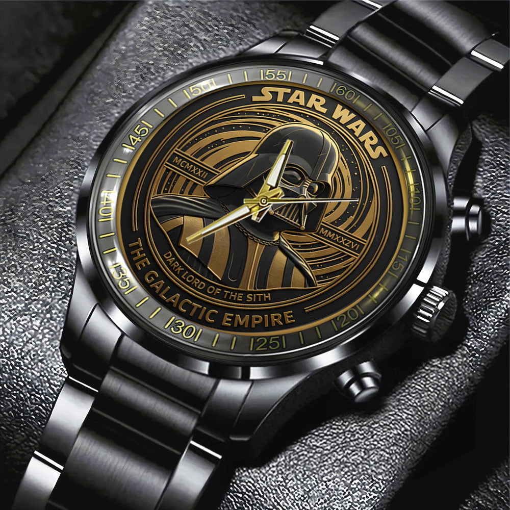Star Wars Black Stainless Steel Watch - NGHIAVT6154