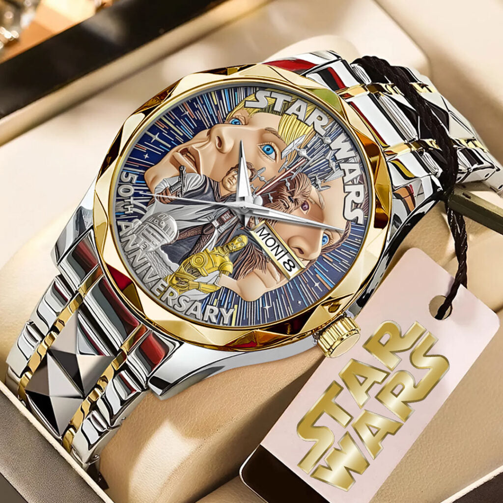 Star Wars Alloy Luxury Quartz Watch - NGHIAVT6155