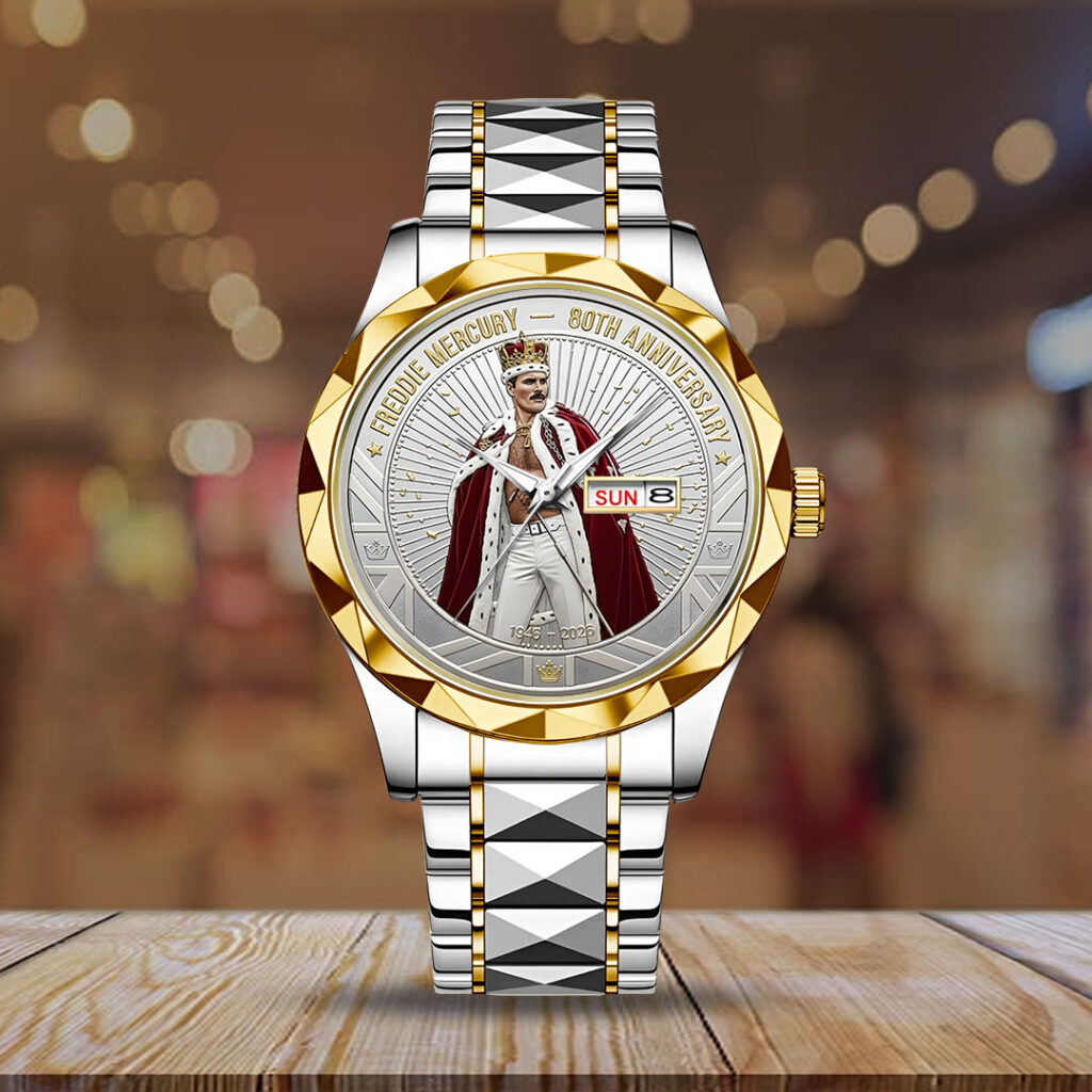 Freddie Mercury 80th Anniversary Alloy Luxury Quartz Watch - NGHIAVT6188