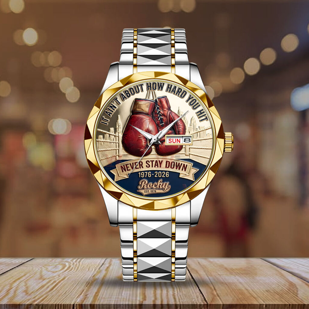 Rocky Balboa 50th Anniversary Alloy Luxury Quartz Watch - NGHIAVT6191