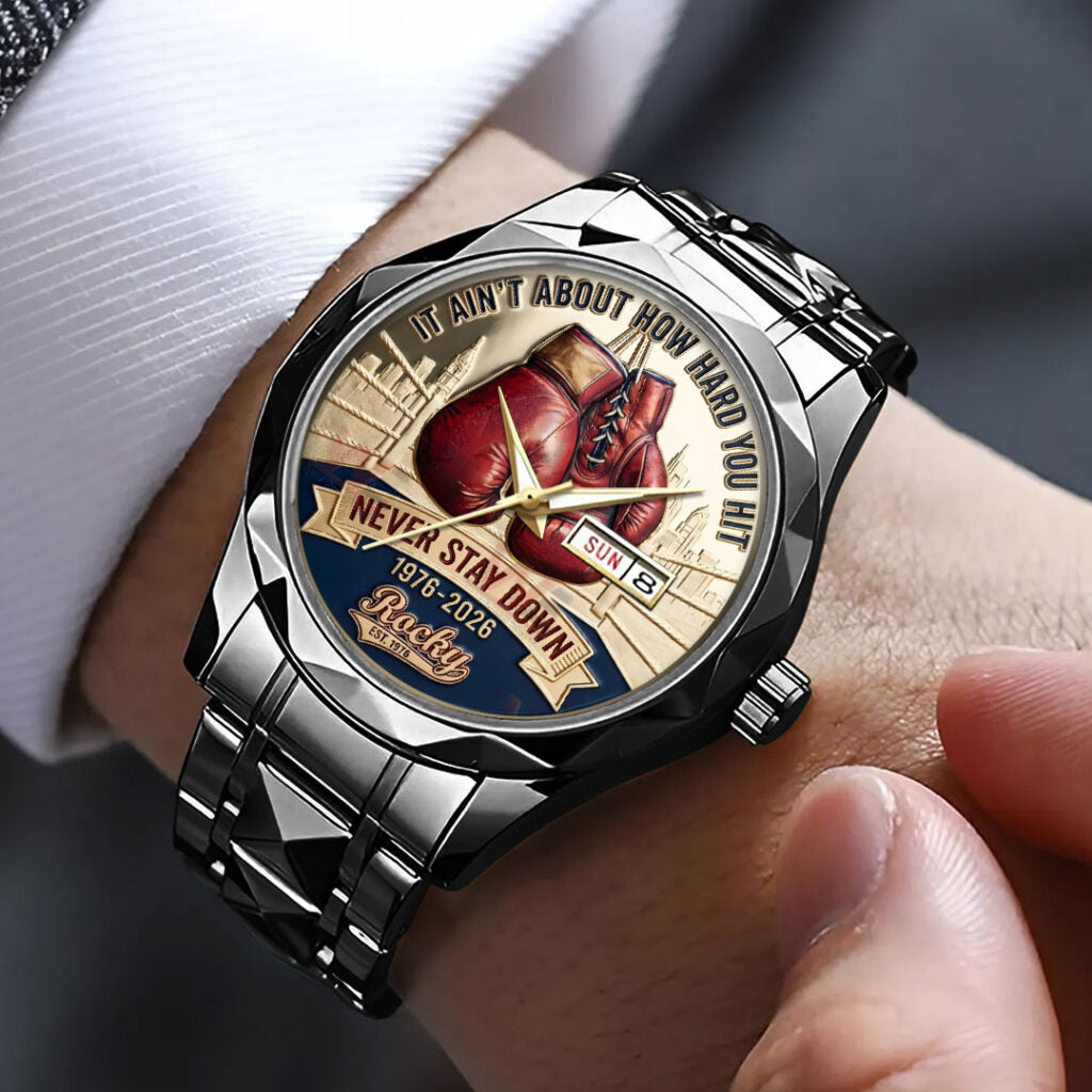 Rocky Balboa 50th Anniversary Alloy Luxury Quartz Watch - NGHIAVT6191