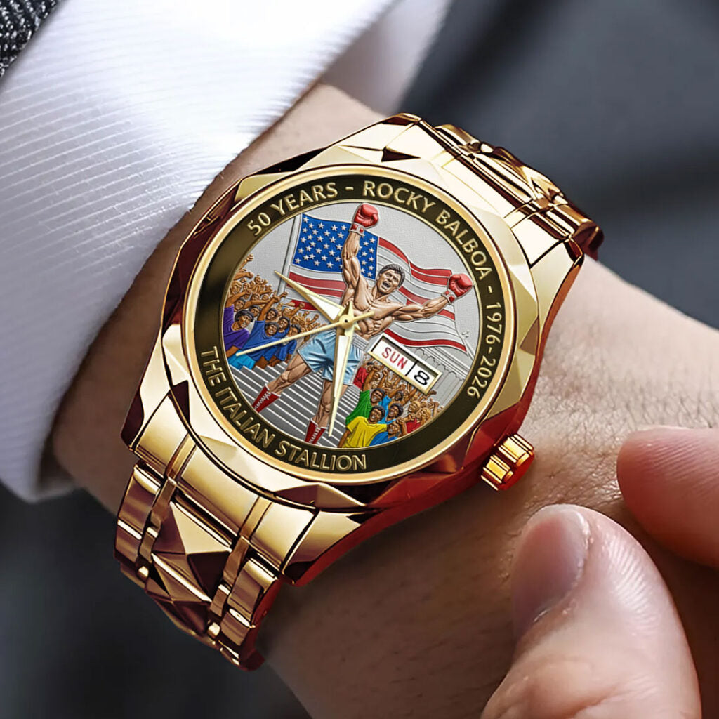 Rocky Balboa 50th Anniversary Alloy Luxury Quartz Watch - NGHIAVT6192