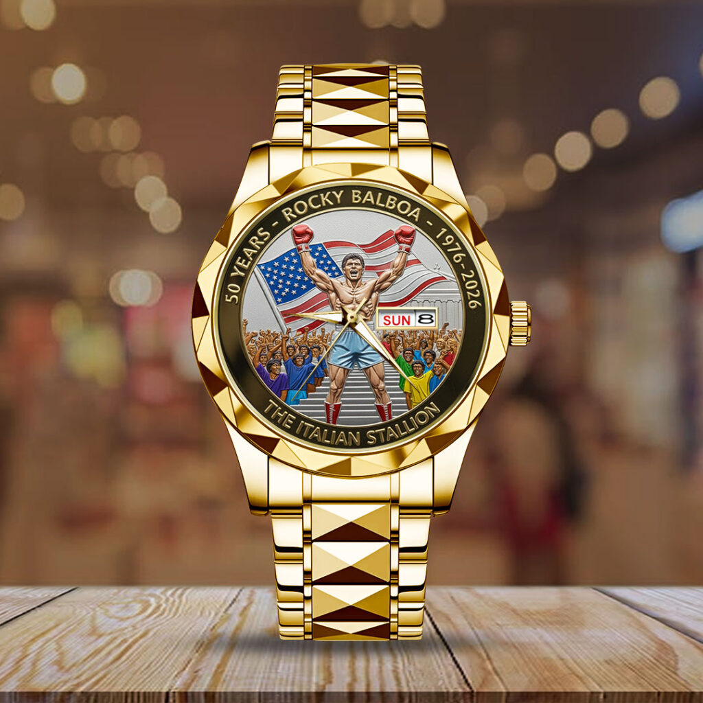 Rocky Balboa 50th Anniversary Alloy Luxury Quartz Watch - NGHIAVT6192