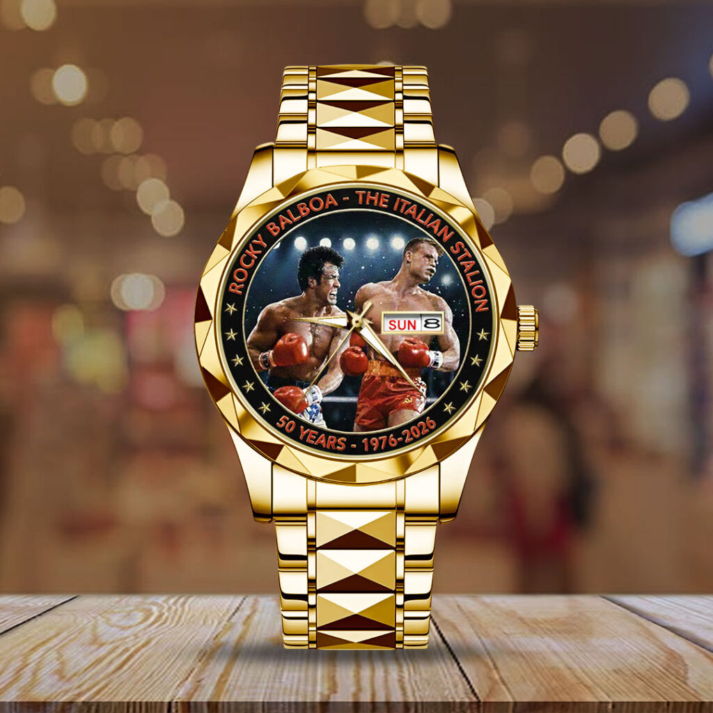 Rocky Balboa 50th Anniversary Alloy Luxury Quartz Watch - NGHIAVT6194