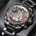 Elvis Presley Black Stainless Steel Watch - NGHIAVT9218