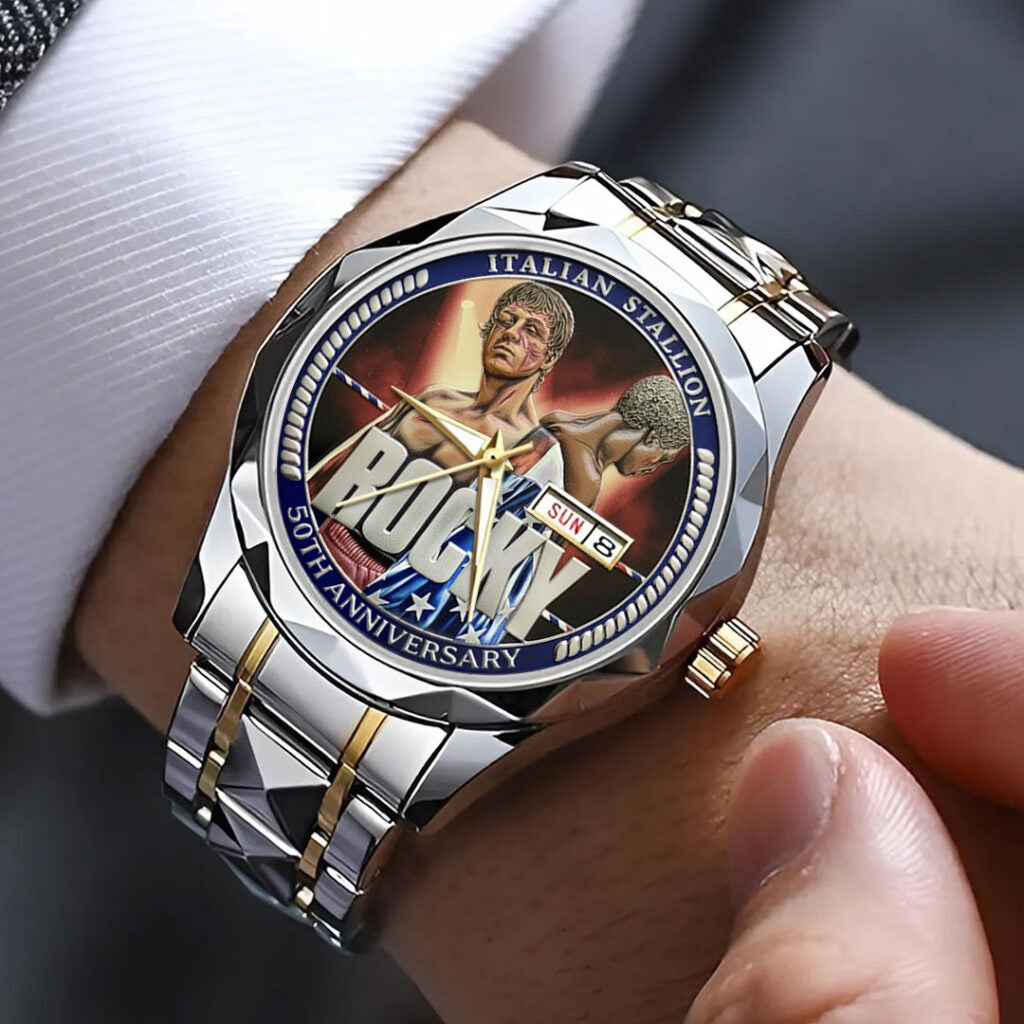 Rocky Balboa 50th Anniversary Alloy Luxury Quartz Watch - NGHIAVT9225