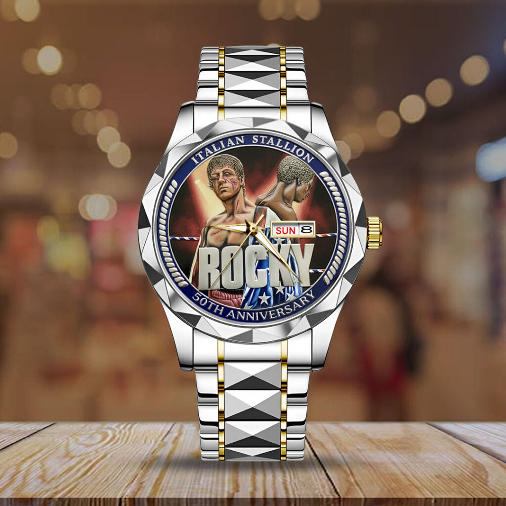 Rocky Balboa 50th Anniversary Alloy Luxury Quartz Watch - NGHIAVT9225