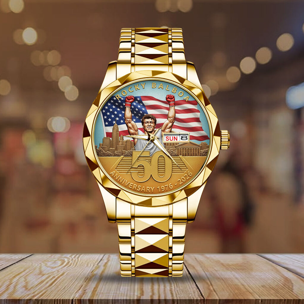 Rocky Balboa 50th Anniversary Alloy Luxury Quartz Watch - NGHIAVT9227