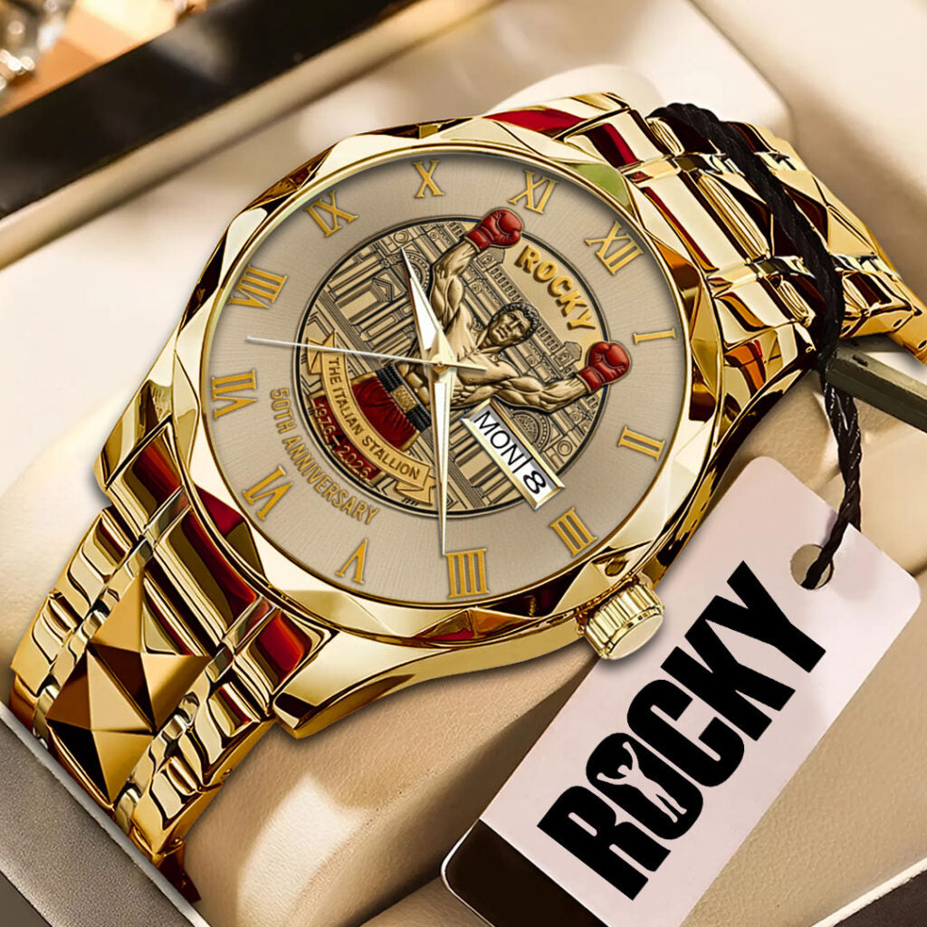 Rocky Balboa 50th Anniversary Alloy Luxury Quartz Watch - NGHIAVT9228