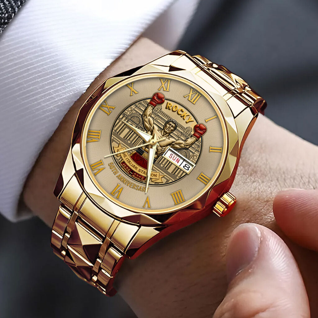 Rocky Balboa 50th Anniversary Alloy Luxury Quartz Watch - NGHIAVT9228