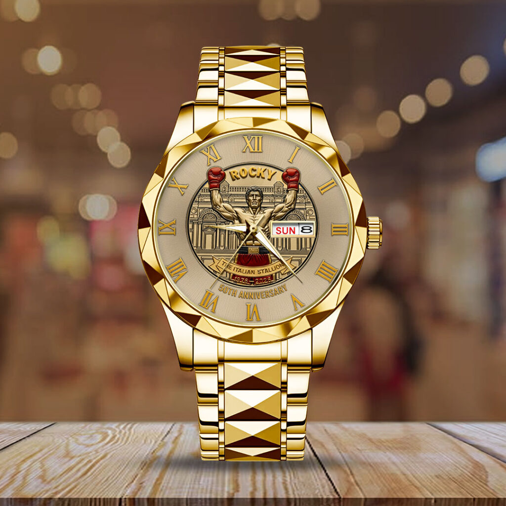 Rocky Balboa 50th Anniversary Alloy Luxury Quartz Watch - NGHIAVT9228