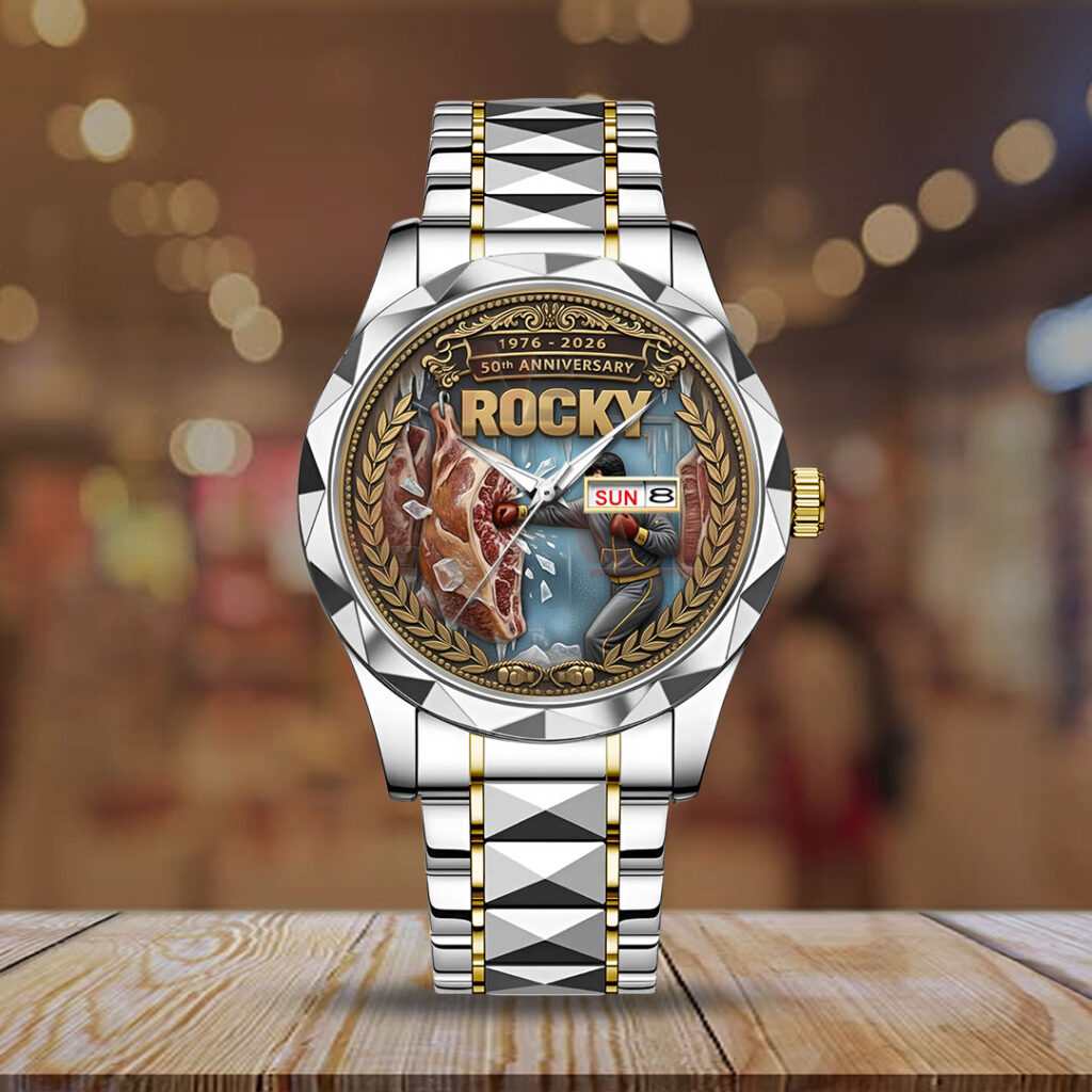 Rocky Balboa 50th Anniversary Alloy Luxury Quartz Watch - NGHIAVT9239