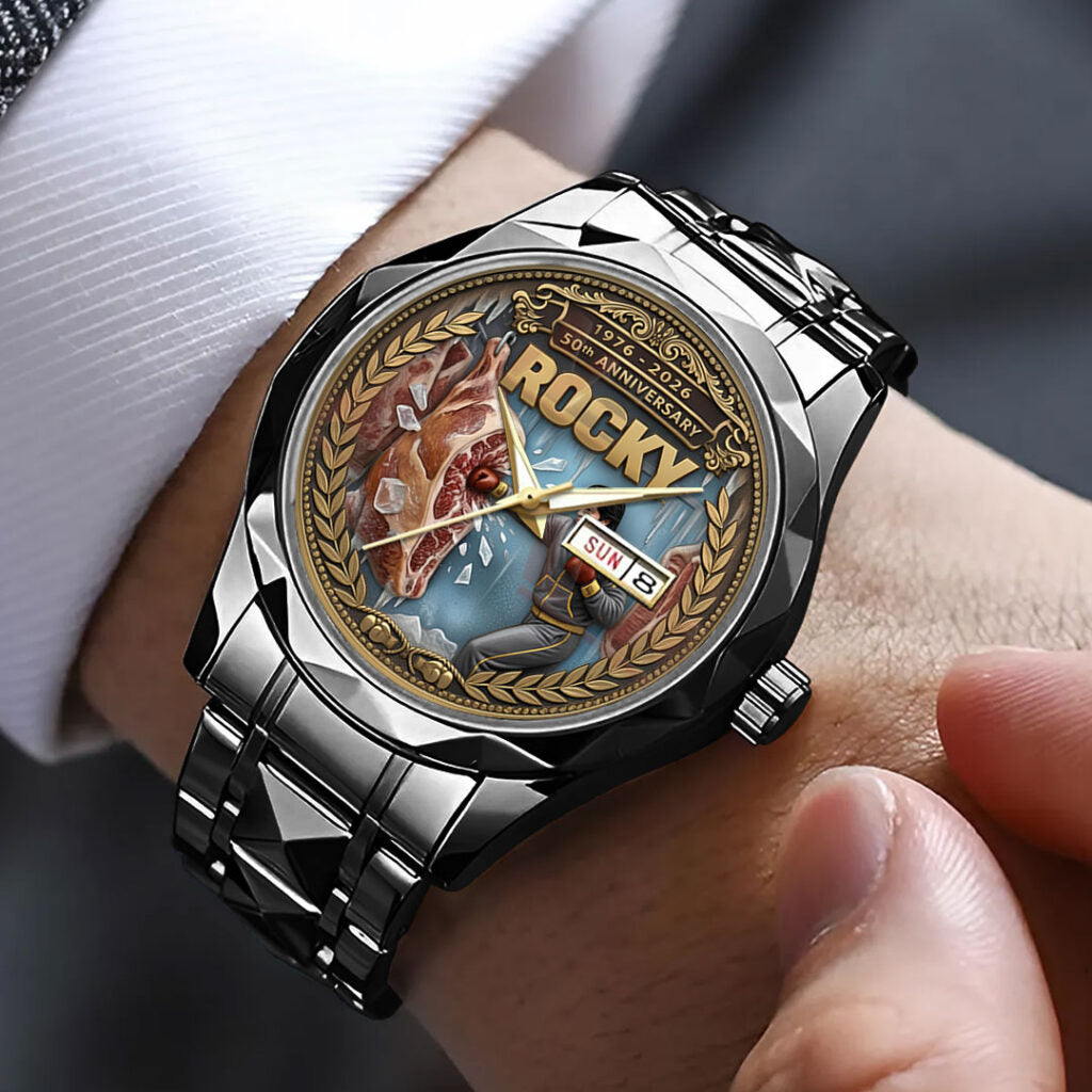 Rocky Balboa 50th Anniversary Alloy Luxury Quartz Watch - NGHIAVT9239