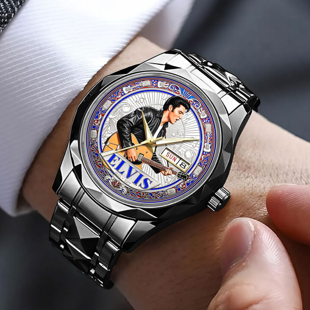 Elvis Presley Alloy Luxury Quartz Watch - NGHIAVT9299