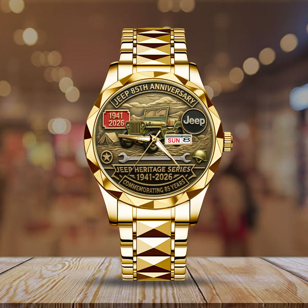 Jeep 85th Anniversary Alloy Luxury Quartz Watch - NGHIAVT9305