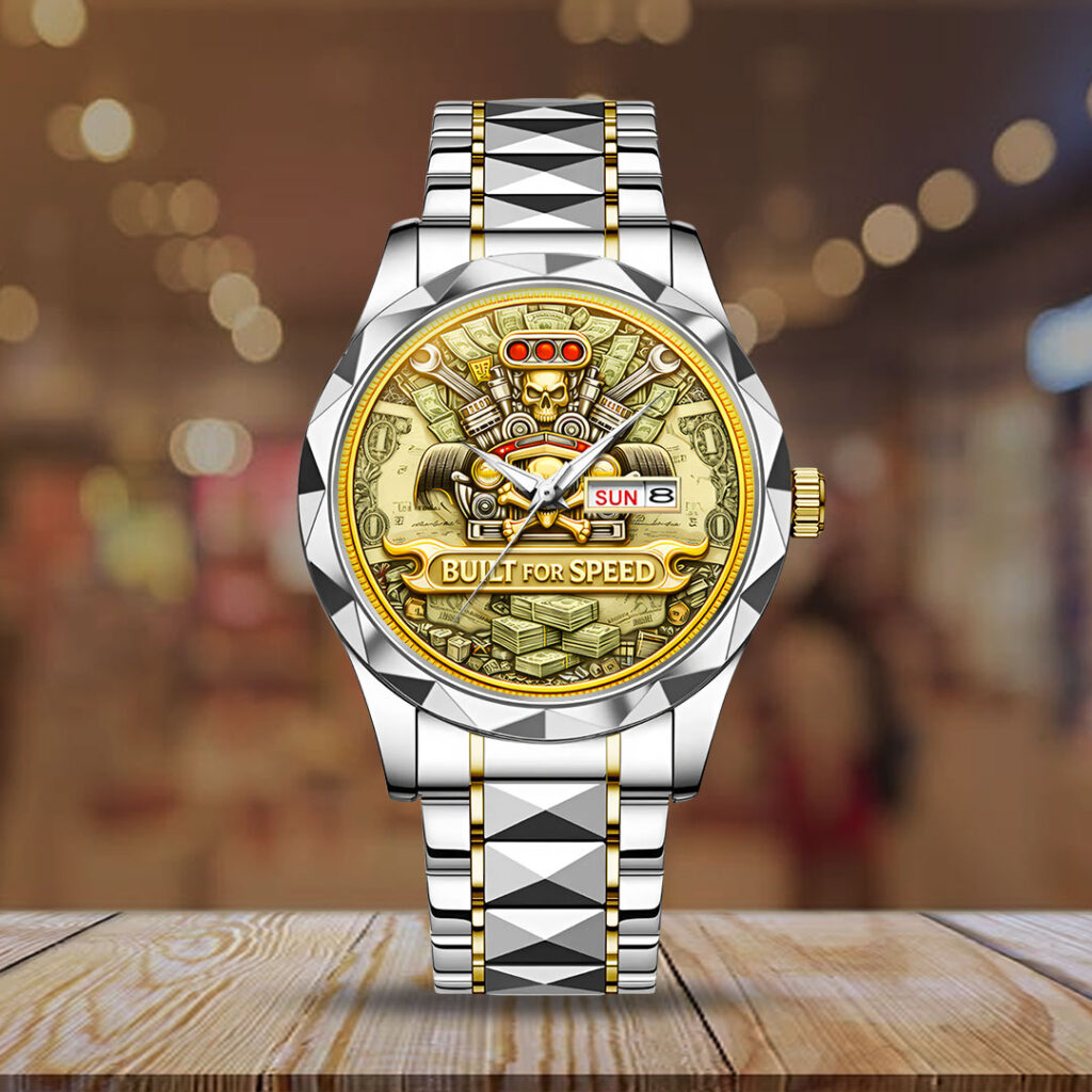 Rat Fink Iron Garage Rebellion Alloy Luxury Quartz Watch - NGHIAVT9323