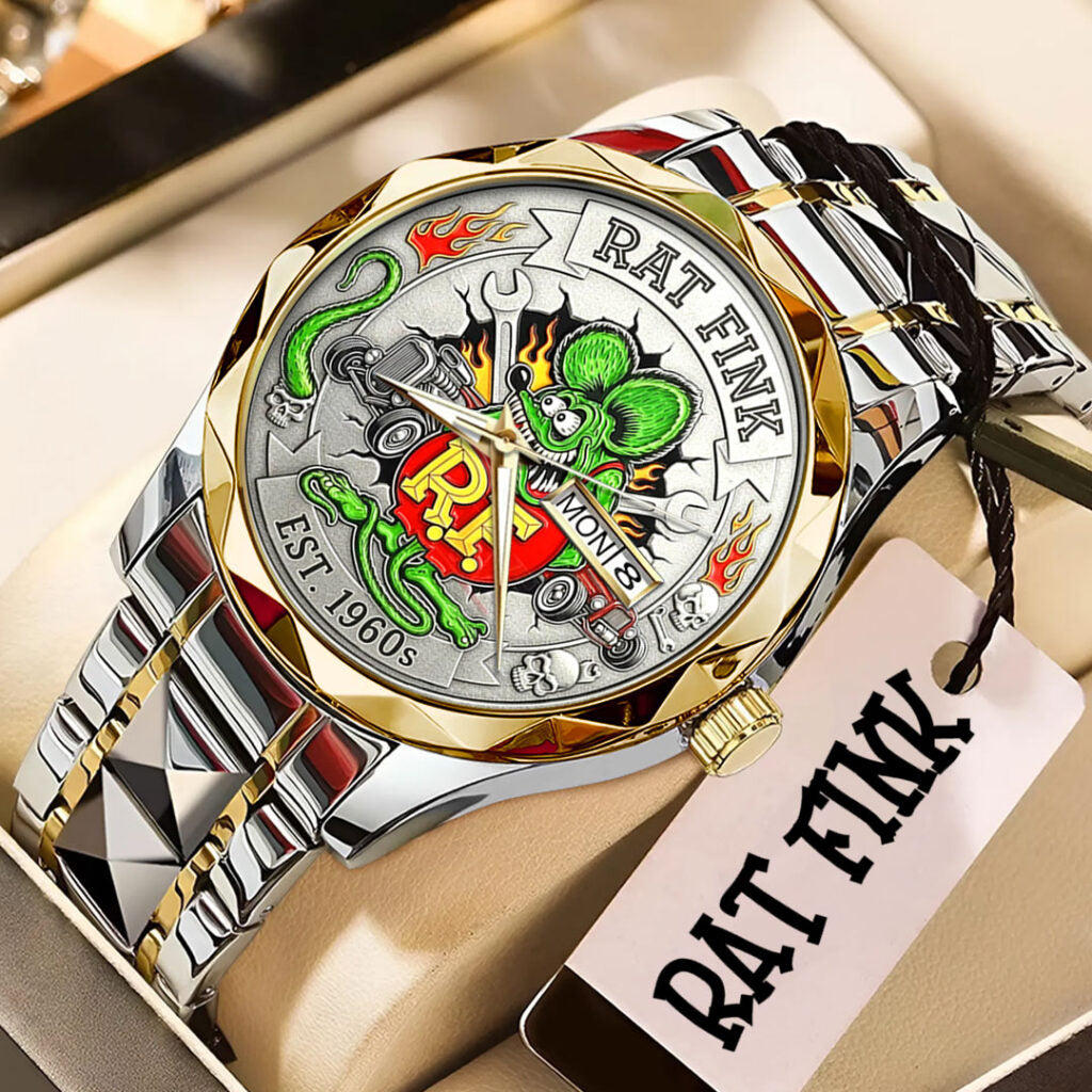 Rat Fink Alloy Luxury Quartz Watch - NGHIAVT9324