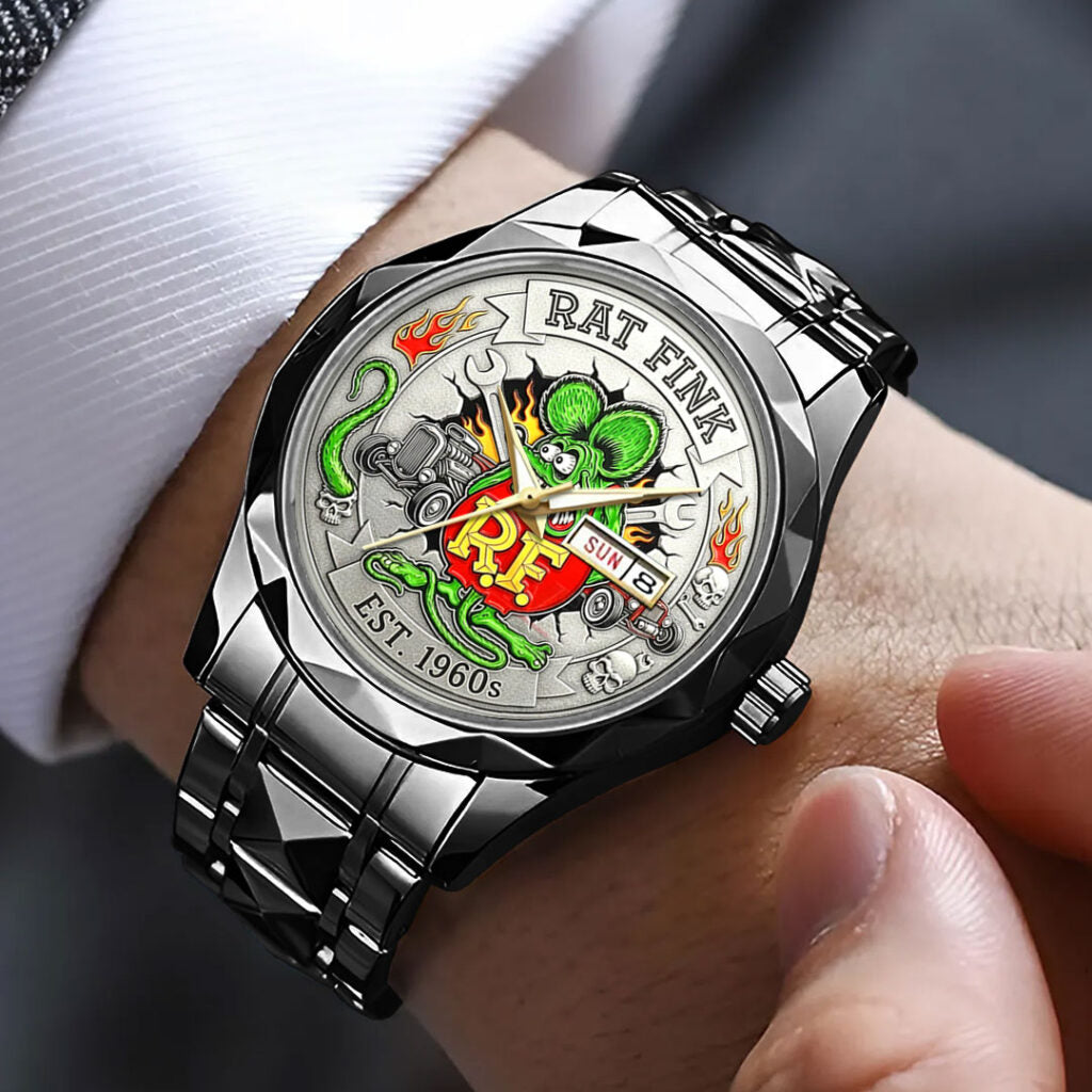Rat Fink Alloy Luxury Quartz Watch - NGHIAVT9324