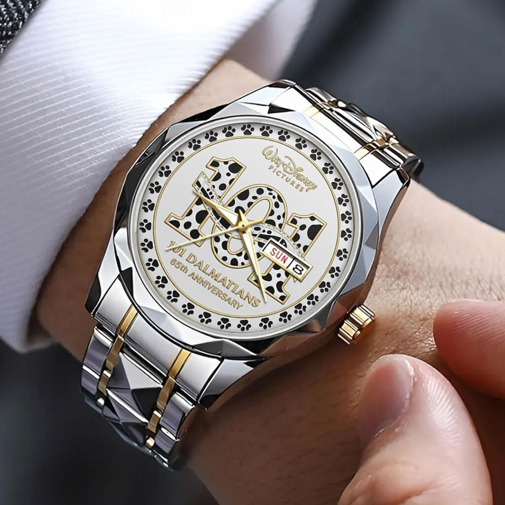 101 Dalmatians 65th Anniversary Alloy Luxury Quartz Watch - NGHIAVT9330