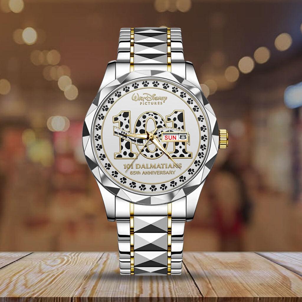 101 Dalmatians 65th Anniversary Alloy Luxury Quartz Watch - NGHIAVT9330