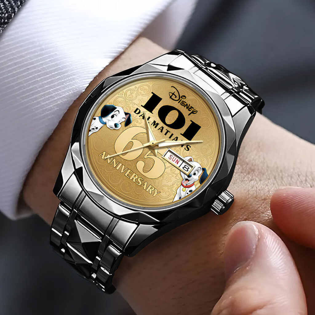 101 Dalmatians 65th Anniversary Alloy Luxury Quartz Watch - NGHIAVT9334
