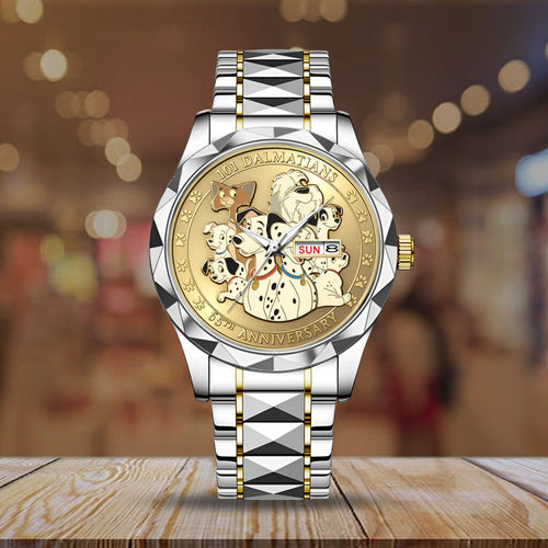101 Dalmatians 65th Anniversary Alloy Luxury Quartz Watch - NGHIAVT9335
