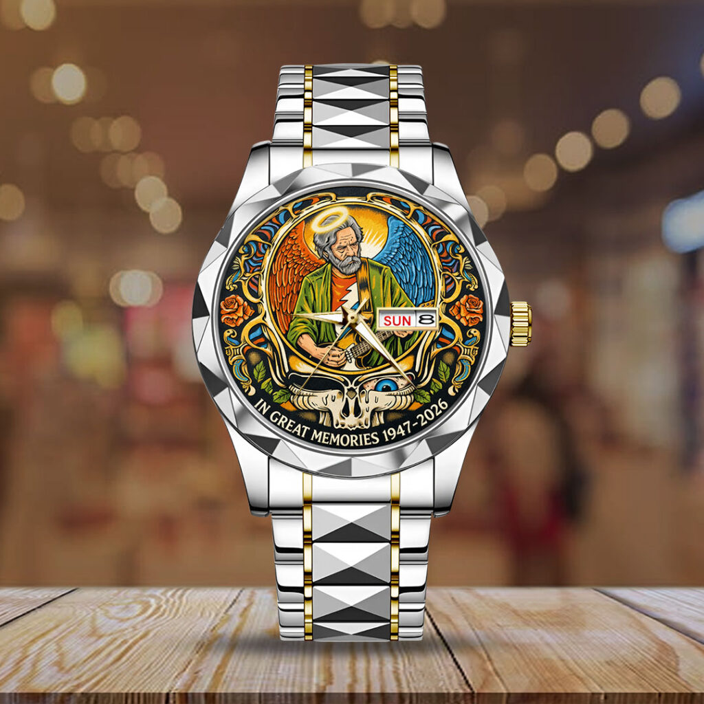 Grateful Dead x Bob Weir Alloy Luxury Quartz Watch - NGHIAVT9370