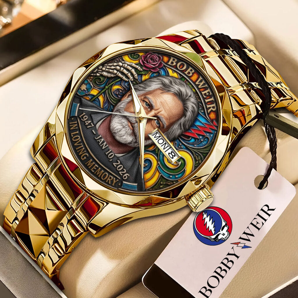 Grateful Dead x Bob Weir Alloy Luxury Quartz Watch - NGHIAVT9424