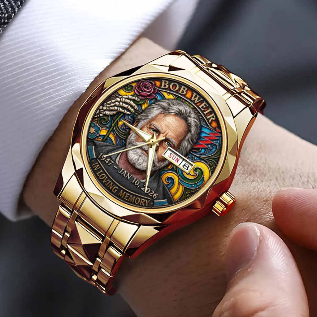 Grateful Dead x Bob Weir Alloy Luxury Quartz Watch - NGHIAVT9424