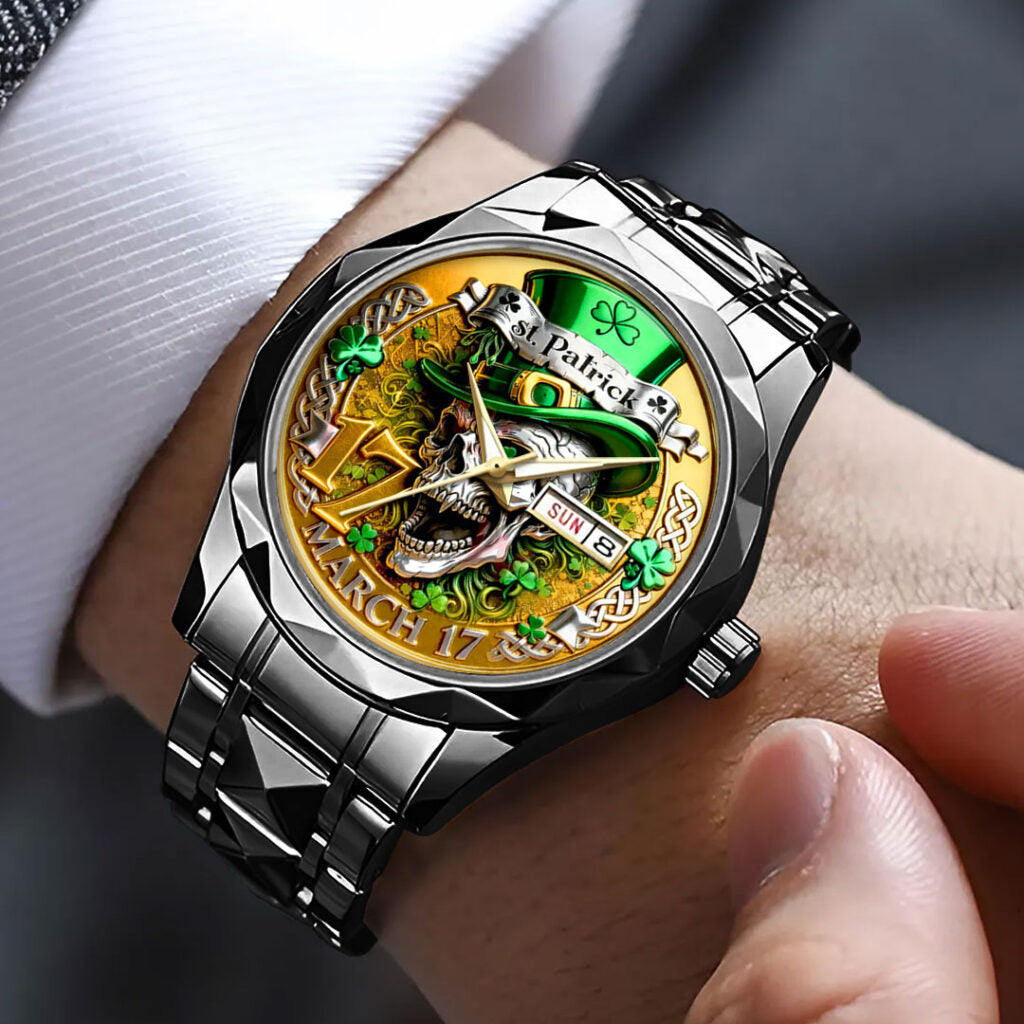 St. Patrick’s Day Alloy Luxury Quartz Watch - NGHIAVT9438