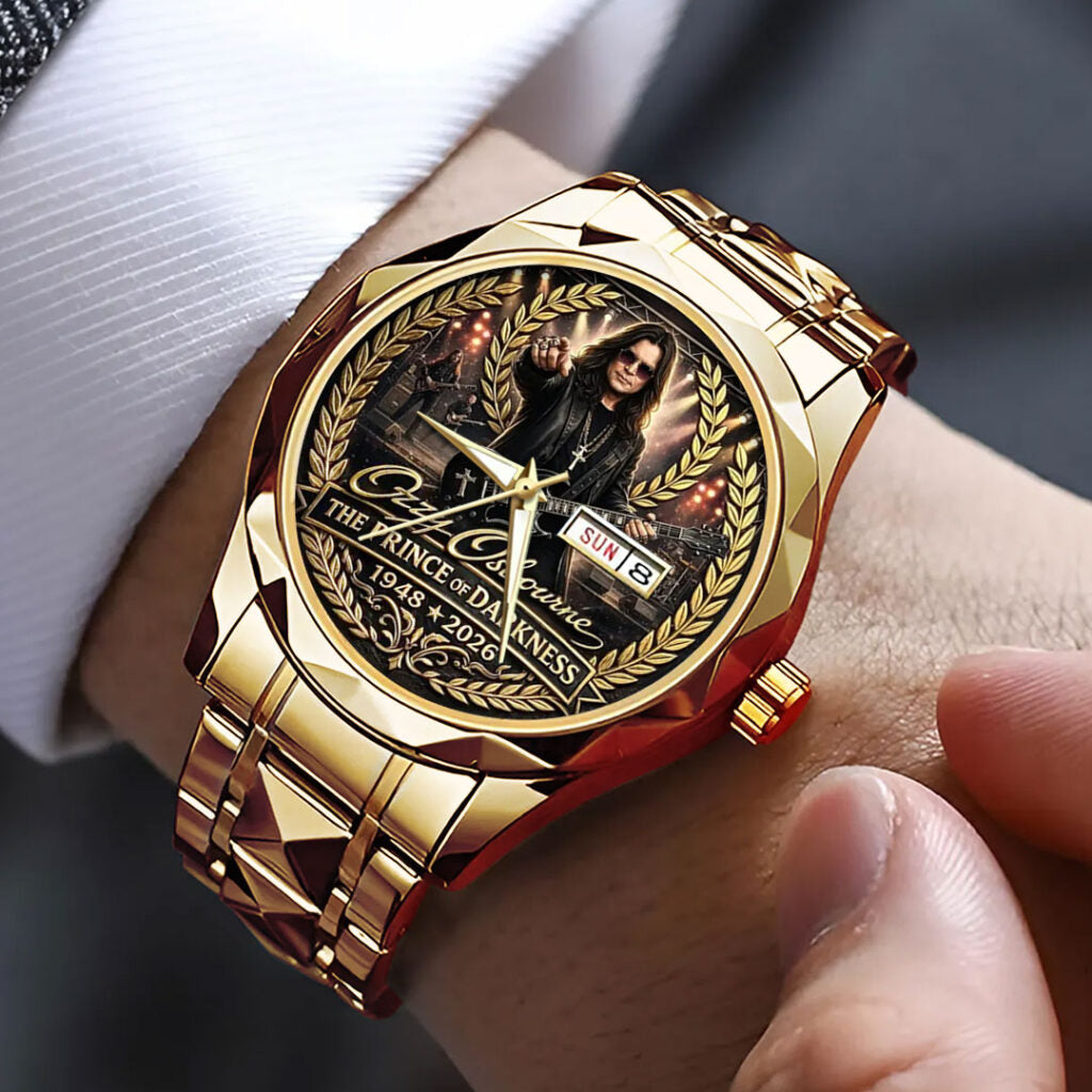 Ozzy Osbourne Alloy Luxury Quartz Watch - NGHIAVT9561