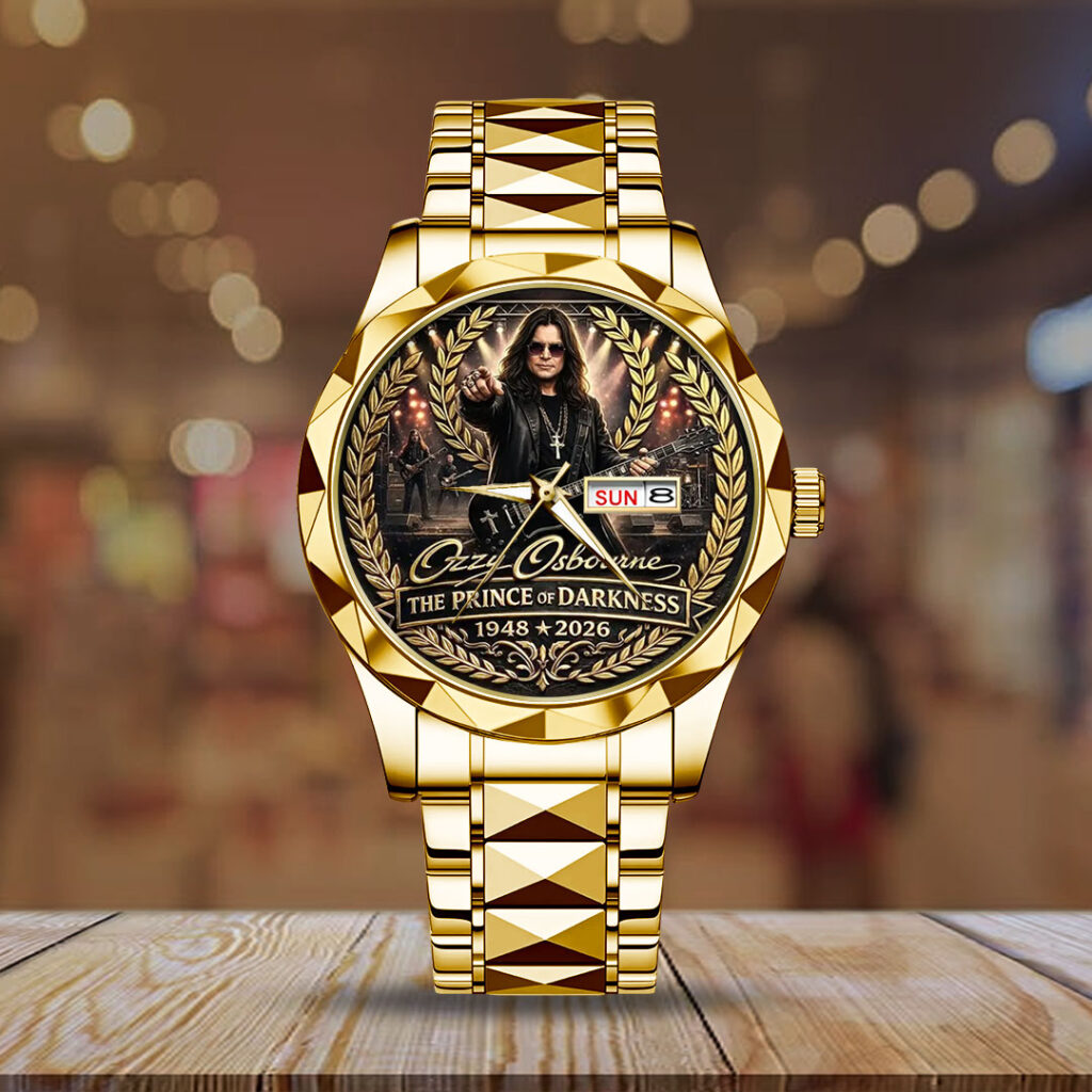 Ozzy Osbourne Alloy Luxury Quartz Watch - NGHIAVT9561