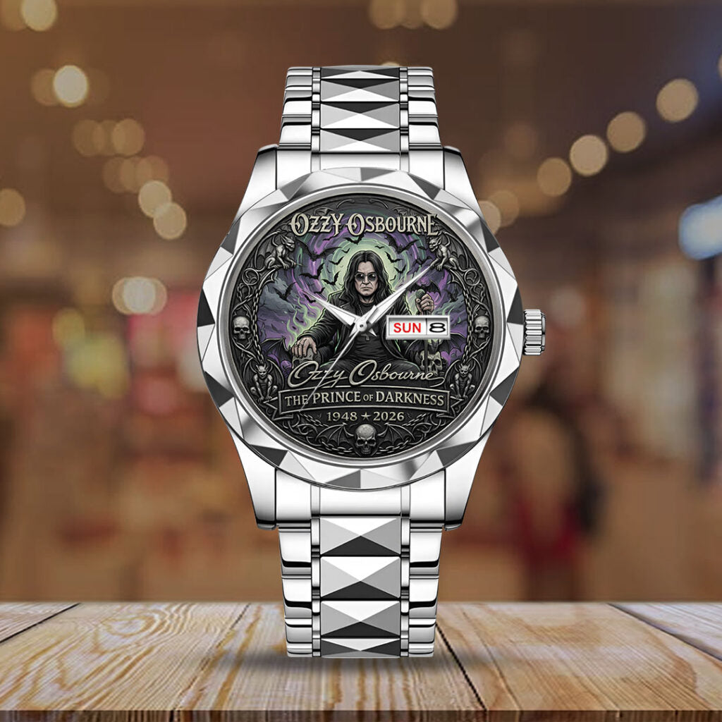 Ozzy Osbourne Alloy Luxury Quartz Watch - NGHIAVT9563