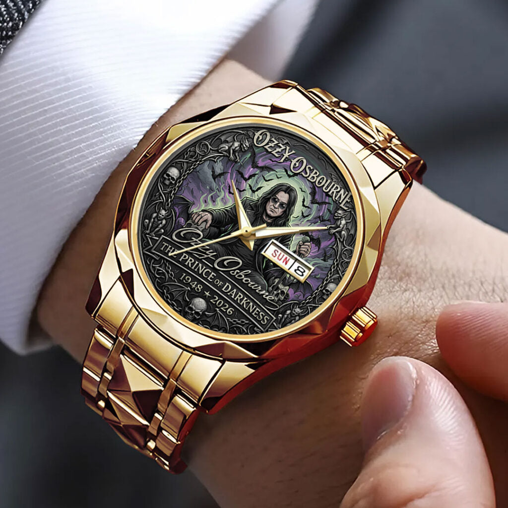 Ozzy Osbourne Alloy Luxury Quartz Watch - NGHIAVT9563